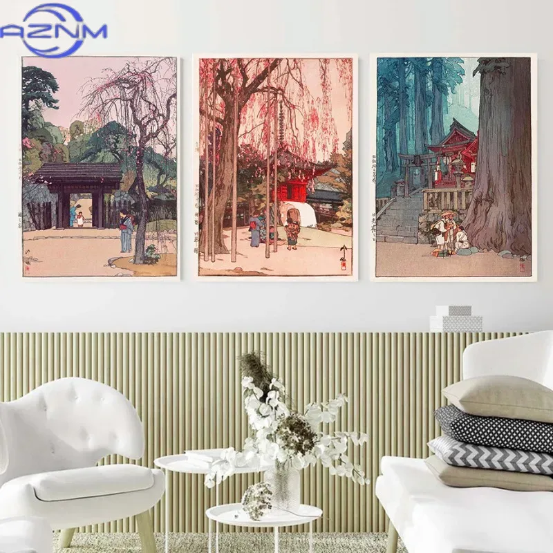 AZNM Retro Ukiyo-e Traditional - Japanese Lifestyle And Traditions 评论和价格