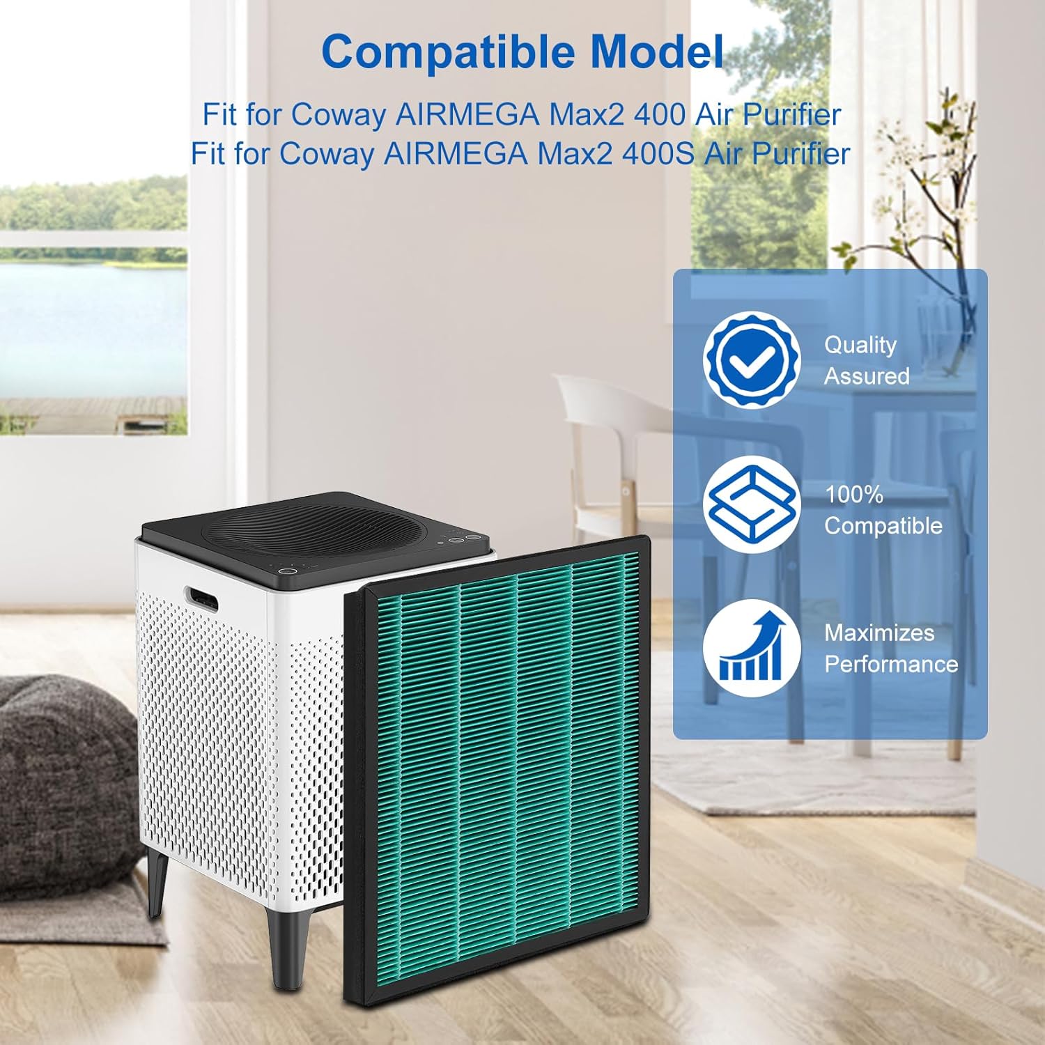 400/400S Replacement Filter Se - Coway Air Purifier Airmega 400 评论和价格
