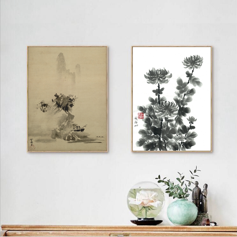 Japanese Traditional ink Paint - Japanese Lifestyle And Traditions 评论和价格